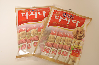 韓国のスーパーで買ってきた食品＆調味料２