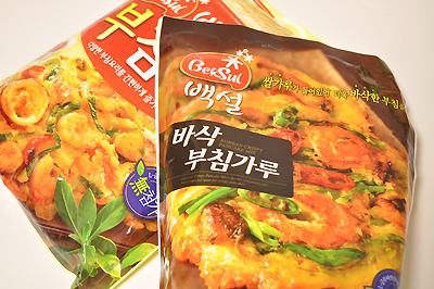 韓国のスーパーで買ってきた食品＆調味料３